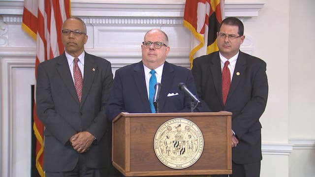 Maryland Gov. Larry Hogan pushes school safety, crime bill