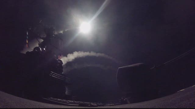US strike on Syria is widely hailed, but angers Russia