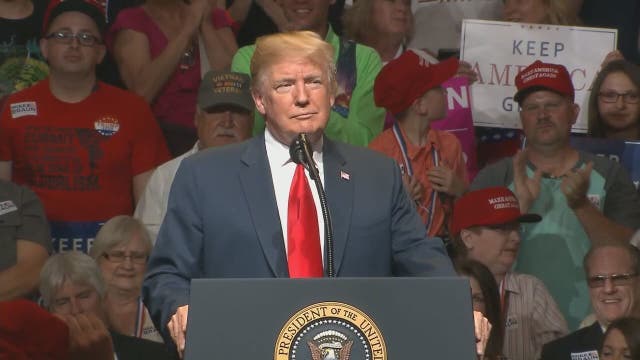 In Indiana, Trump urges GOP to mobilize for 2018 midterms