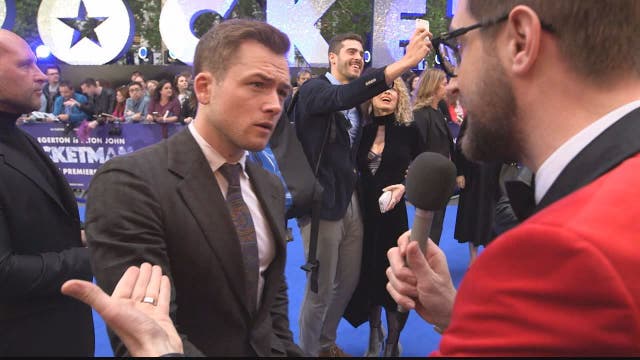 Taron Egerton stars in 'Rocketman'
