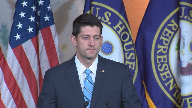 Paul Ryan defends GOP health care bill in face of opposition