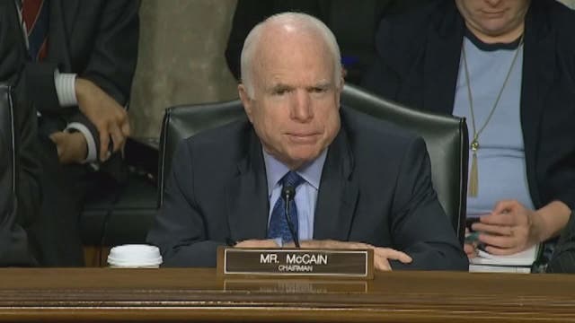 Despite cancer diagnosis, McCain says, 'I'll be back soon'