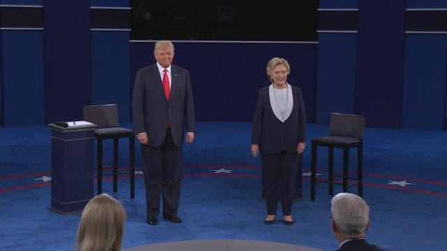 90 minutes of fire: Trump, Clinton trade charges, insults in second debate