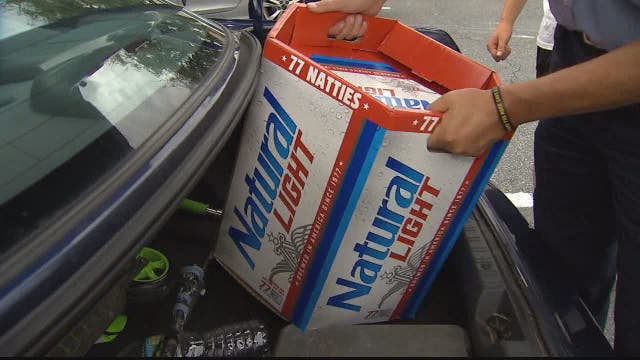 Limited edition 77-pack of Natural Light flying off store shelves in College Park