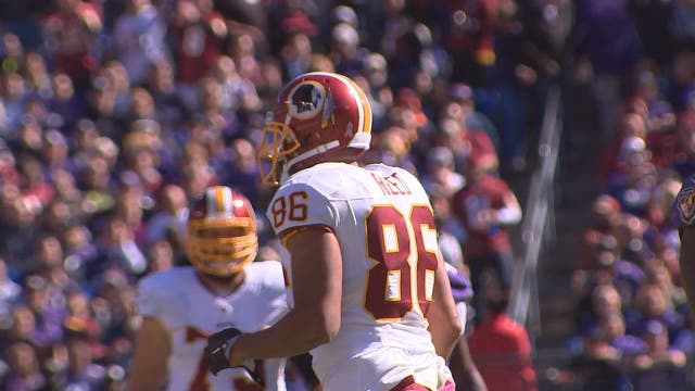 Redskins TE Jordan Reed diagnosed with concussion