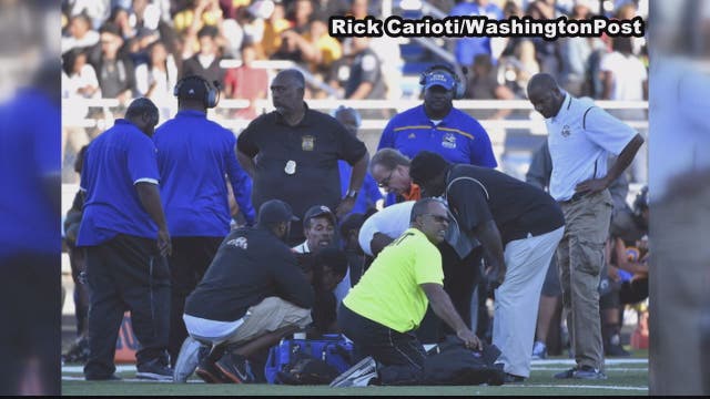 Star Md. prep football player Antoine Brooks recovering after suffering serious injuries