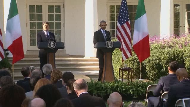 Obama praises Italian leader for 'bold' leadership