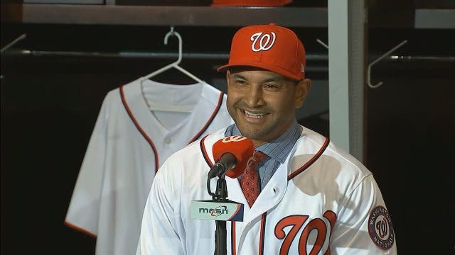 New Nationals manager Dave Martinez: 'We're here to win the World Series'