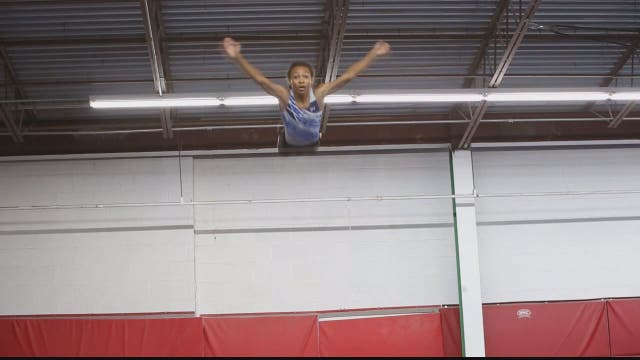 Sky is the limit for Maryland teen aspiring to become trampoline gold medalist