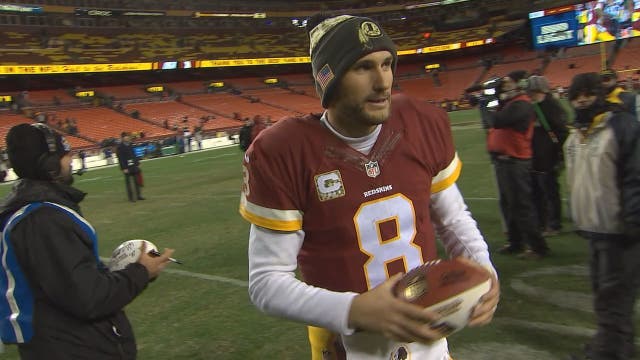 Redskins quarterback Kirk Cousins proving his worth