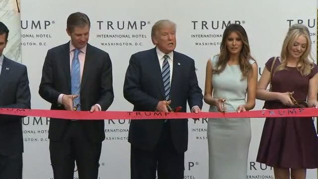 House Democrats question Trump's conflict of interest with DC hotel
