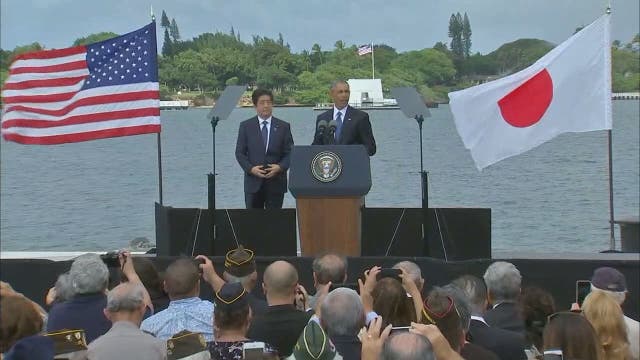 At Pearl Harbor, US and Japan seek absolution from the war