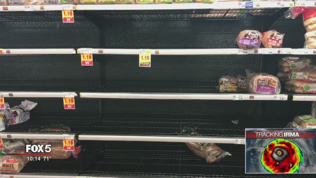 North Georgia residents are preparing for Irma