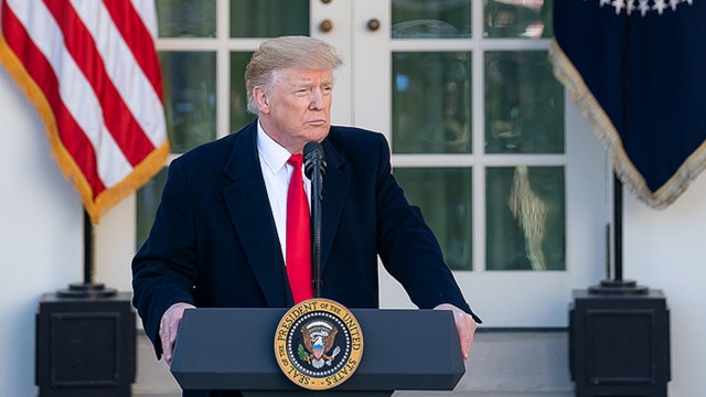 White House running out of options, Trump agrees to end shutdown without wall -- for now