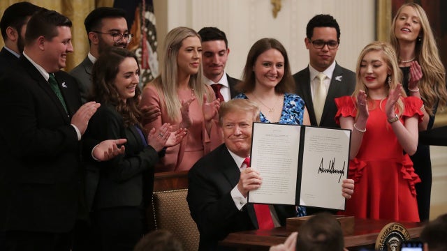 Trump orders colleges to back free speech or lose funding