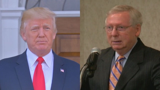 Trump suggests Senate GOP leader must deliver or step aside