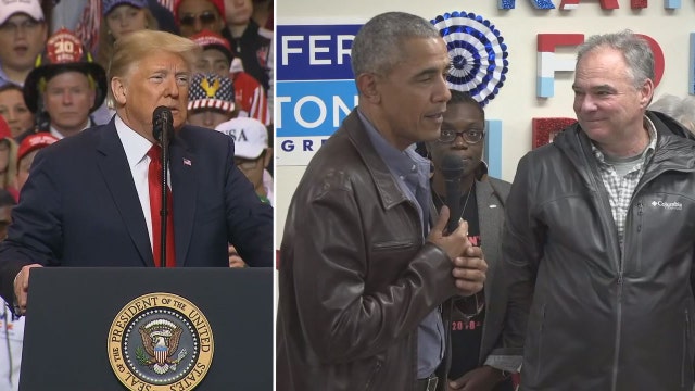 On the line: Trump, Democrats battle in campaign's final day
