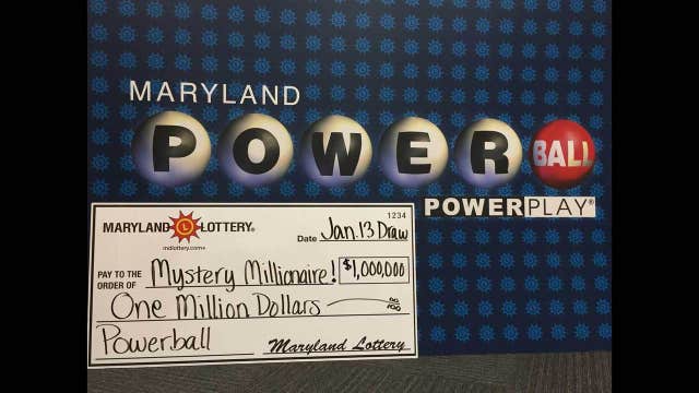 $1 million Powerball ticket sold in Maryland remains unclaimed