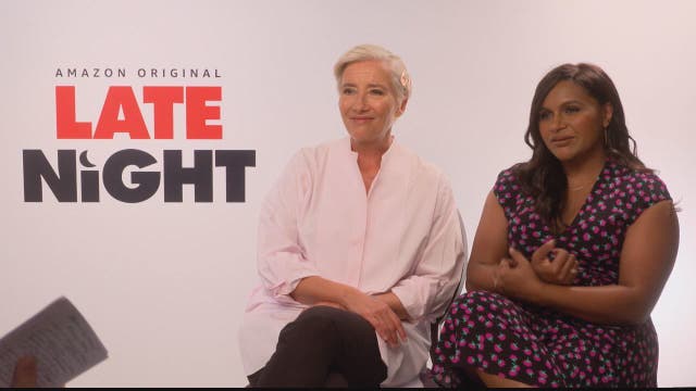 Emma Thompson, Mindy Kaling star in 'Late Night'