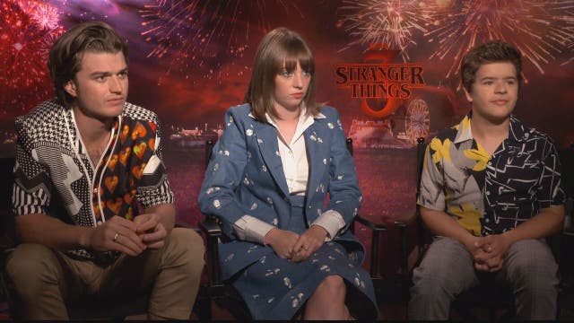 Stars of 'Stranger Things 3'