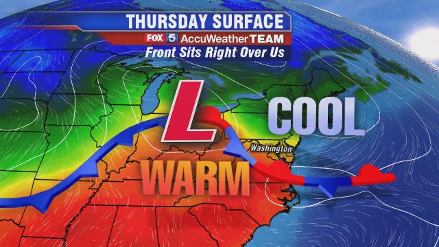Transition to fall temperatures begins Thursday after record-breaking October highs hit DC area