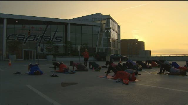 Capitals rooftop yoga, ticket hunts, playoff babies help keep postseason excitement alive