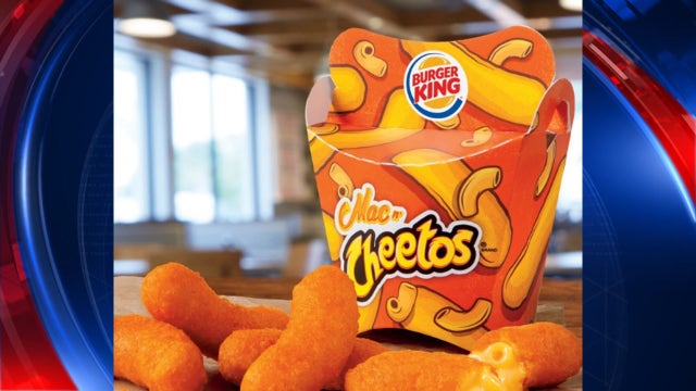 Mac n' Cheetos the 'Dangerously Cheesy' item is being added to Burger King's menu