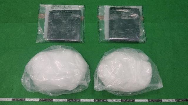 Flight attendants busted carrying 40 pounds of cocaine on Hong Kong flight