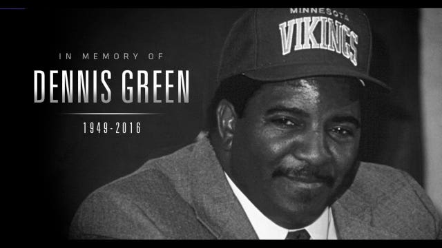 Former Vikings coach Dennis Green dead at 67