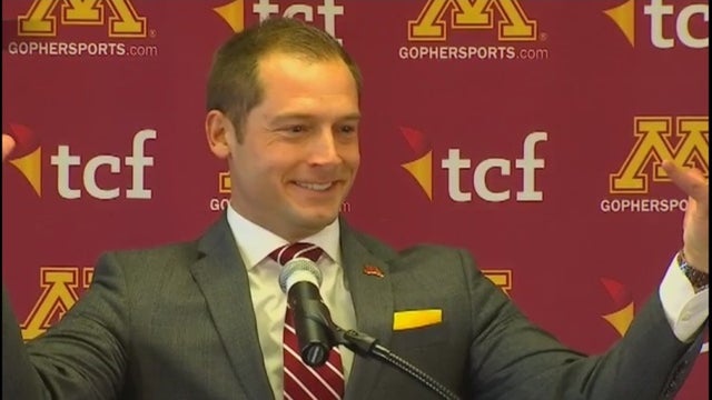 Western Michigan's PJ Fleck named Gophers football coach