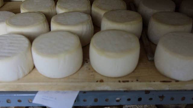 Artist constructing 'cheese wall' next to US-Mexico border 'to make a point'