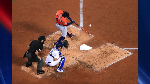 Astros beat Dodgers 5-1, win World Series
