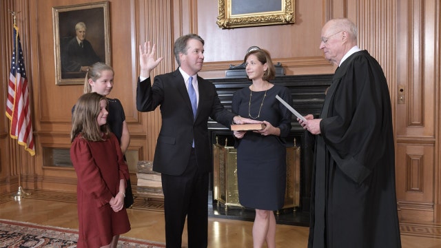 Brett Kavanaugh sworn in as 114th Supreme Court Justice