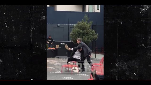 Giants CEO Larry Baer involved in physical argument with wife in SF plaza, video shows