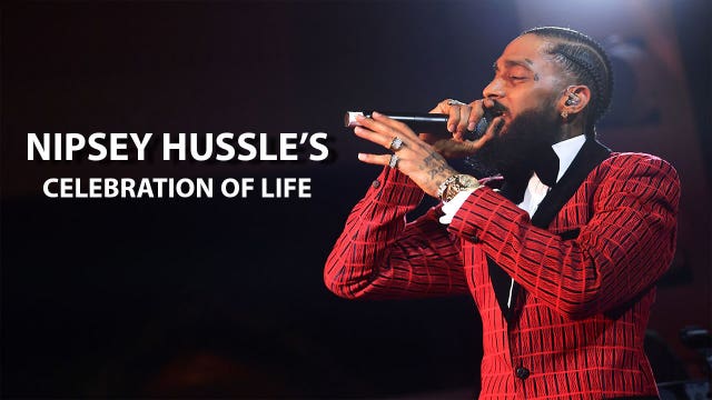 Thousands expected at Nipsey Hussle's Los Angeles memorial service