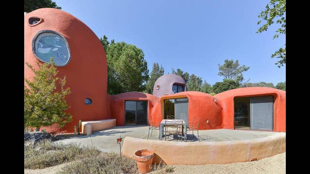 'Flintstone House' for rent on Airbnb