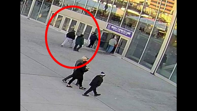 Surveillance photos reveal how protesters brought climbing gear into U.S. Bank Stadium