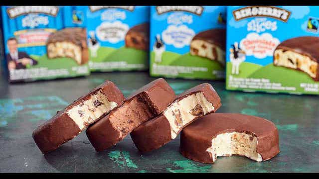 Lose the scoop: Ben & Jerry's announces ice cream 'slices'