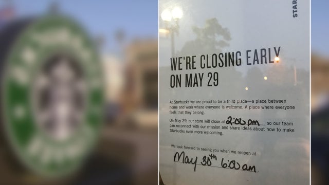 Starbucks closing over 8,000 stores for anti-bias training