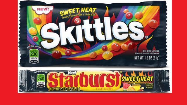 Starburst and Skittles get spicy with 'Sweet Heat' flavors