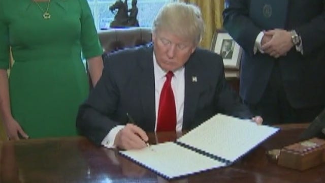 Trump orders new task force push to eliminate red tape