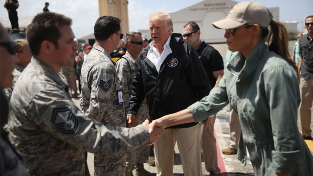 President Trump says Puerto Rico put budget 'out of whack' but lives were saved