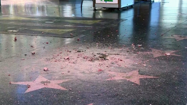 Trump star on Hollywood Walk of Fame destroyed again