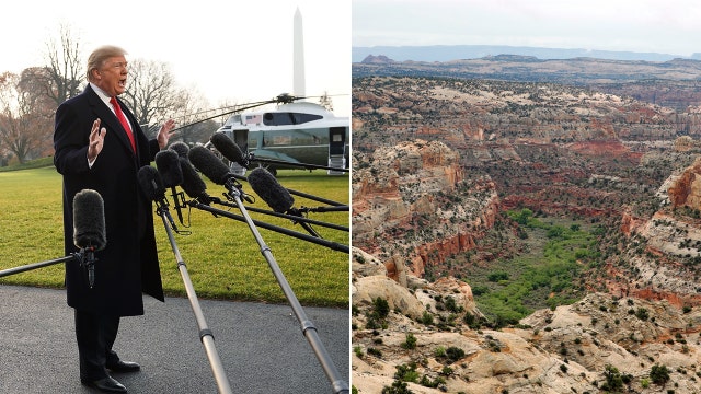 President Trump scales back 2 national monuments in trip to Utah