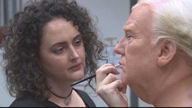 Wax figure of President-elect Donald Trump unveiled at Madame Tussauds