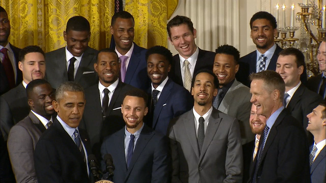 Warriors honored at White House