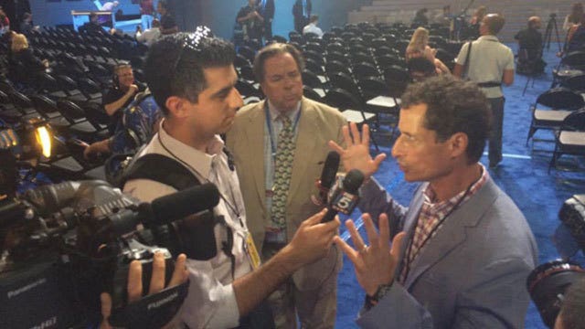Anthony Weiner and Trumps take swipes at each other