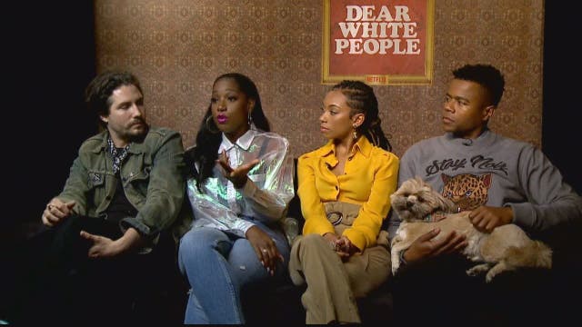 Stars of 'Dear White People'