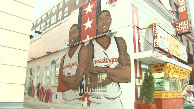New Ben's Chili Bowl mural features Washington Wizards players