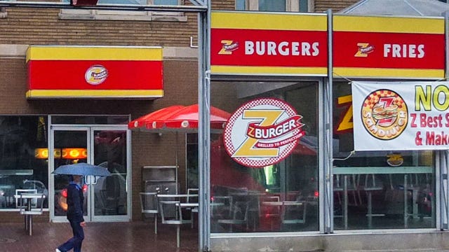 Free 'nothing burger' with secret password at Z-Burger Tenleytown location